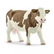 SCHLEICH figura domače živali Krava Simmental 13801