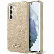 Guess GUESS ovitek za SAMSUNG S24 GUHCS24SHGGSHD (Glitter Script) zlata barva
