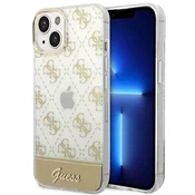 Ovitek Guess GUHCP14MHG4MHG iPhone 14 Plus 6.7 4G Pattern Script zlat