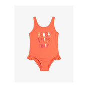 Koton Swimsuit with Straps, Frill Detailed Printed