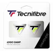 Vibrastop Tecnifibre Logo Damp - neon