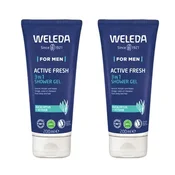 Weleda Active Man Fresh 3 in 1 Shower Gel 2x200ml