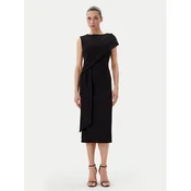 Rinascimento Cocktail obleka CFC0019923002 Črna Regular Fit