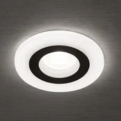 ORION Svjetleci ugradbeni reflektor, crni, metalni, O 11 cm, GU10 - Dnevni boravak/blagovaonica - Moderan - crna, prozirna