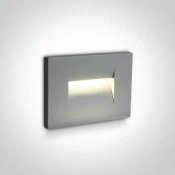 UGRADBENA SVJETILJKA LED/3,6W/3000K/85lm/44°/240V IP65 SIVA