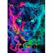 Enjoy - Puzzle Neonski panter - 1 000 kosov
