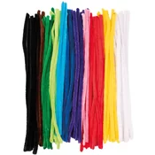 Playbox: Barvni chenille komplet – O 15 x 500 mm, 100 kosov
