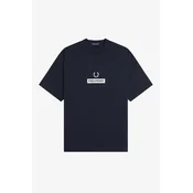FRED PERRY GRAPHIC MAJICA NAVY