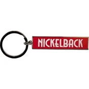 Nickelback White Logo Red Kyučenka