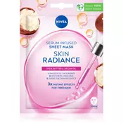 NIVEA Skin Radiance revitalizacijska tekstilna maska 1 kos