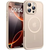 TOCOL MagSafe ovitek za iPhone 16 Pro Max – bež puščava