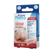 Prozorni obliži proti smrčanju XL ActivePlast (10 kosov)