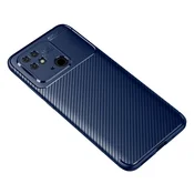 Overboard Ovitek za Xiaomi Redmi 10C, karbonski gel, temno moder