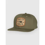 Salty Crew Capitals Snapback Cap olive