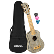Sopranski ukulele Bamboo Graphite Cascha