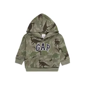 GAP Majica NVLTY rjava/zelena/kaki/pastelno zelena