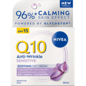 Nivea Krema Visage Q10+ Anti-Wrinkle Sensitive dnevna SPF15, 50 ml