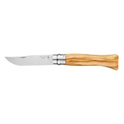 Pocket knife N°09, stainless steel, 9cm, Tradition Luxe, Olive - Opi