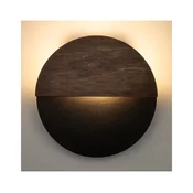 LED zidna lampa LUNA LED/7W/230V precnika 26 cm crna/braon