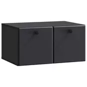 TV ormar za zid 59,5 x 41 x 30 cm Crna Konstruirano drvo Zidne