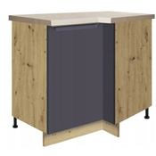 Kutni element lijevi Glamour Gla 15D 100x70 - plava