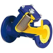 slomart Poševni cedilnik prirobnica figura 821 DN65 PN16 z magnetnim vložkom, velikost mrežice 0,63 mm, 100 mrežic/cm2, material: C64