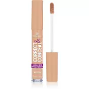 essence CORRECT & CONCEAL korektor in osvetljevalec proti podočnjakom odtenek 20 Medium 3 ml