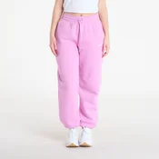 Superge Nike Sportswear Phoenix Fleece Womens High-Waisted Oversized Sweatpants Lt Magenta/ Sail S