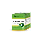 Vonpharma Direkt C 500 + Cink + D3, 30 vrečk