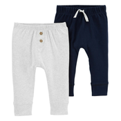 CARTERS Trenirke Grey&Navy girl LBB 2kom 3m