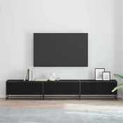 TV Jedinice 2 pcs Crni hrast 240 x 35 x 41 cm Konstruirano drvo