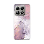 Maska za telefon Silikonska Print za Xiaomi 14T Pink Marble