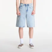 Kratke hlače Patta Light Wash Denim Shorts Light Blue Denim 30
