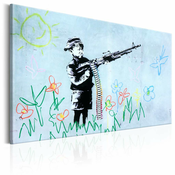 Slika - Boy with Gun by Banksy 90x60