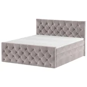 Boxspring Krevet Elio 160/200 cm , bež