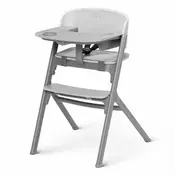 Kinderkraft stolica za hranjenje igee cloudy grey ( khigee00gry0000 )