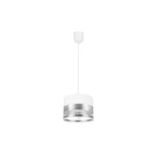 Luster na sajli MILO 1xE27/60W/230V, srebrne boje