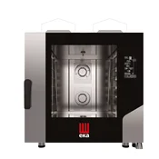 Konvektomat Millennial Black Mask Bakery 6x600x400 mm – elektronsko upravljanje, plinski, Tecnoeka, 230 V/500 W, 13,5 kW, 850x1035x(V)951 mm