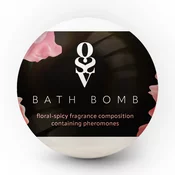 Obsessive Bath Bomb Floral Spicy šumeča kopalna kroglica s feromoni 100 g