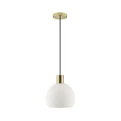 Brilliant - Luster na sajli CONY 1xE27/20W/230V, precnik 25 cm, mesing