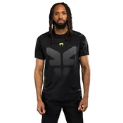 Venum Training Camp 4.0 Dry Tech Shirt, Black/Neon Green - S