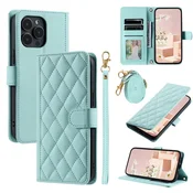 Overboard Usnjen ovitek za iPhone 16 Pro Max z rombom, zelen