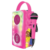 Brezžični svetleči zvočnik z mikrofonom Barbie