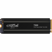 Crucial T500 1TB PCIe Gen4 NVMe M.2 SSD disk s hladilnikom