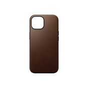 Nomad Modern Leather Case, brown - iPhone 15 Pro (NM01614685)