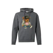 GUESS Majica TEDDY BEAR sepija/pegasto siva/rdeča/črna