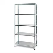 SuperHome 170x75x30cm 5x40kg Potpuno Metalna Montažna Polica