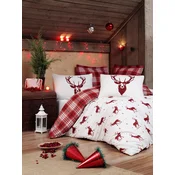 Aberto Design Set Double posteljine Geyik, 200x220cm, Beli