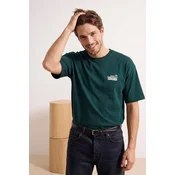 Trendyol Muška majica Tmnss26Ts00049, Zelena