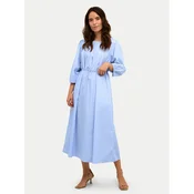Kaffe Srajčna obleka Mackie 10508856 Modra Relaxed Fit